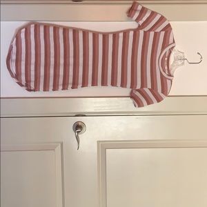 striped dress